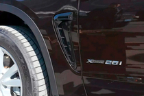 BMW X6 F16 2014-2019 Fender vents in Black X6M F86 style photo 7
