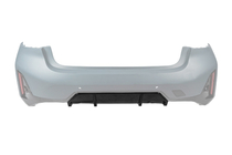 BMW 3 Series G20/G21 2018- Rear bumper diffuser MP-Style (for M-Sport 2023+, center section) photo 1