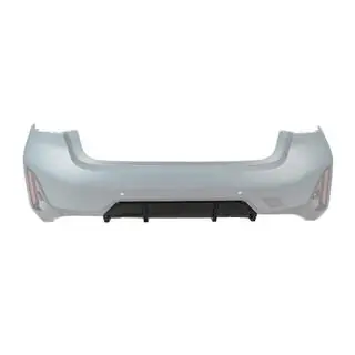 Rear bumper diffuser MP-Style (for M-Sport 2023+, center section) photo 1