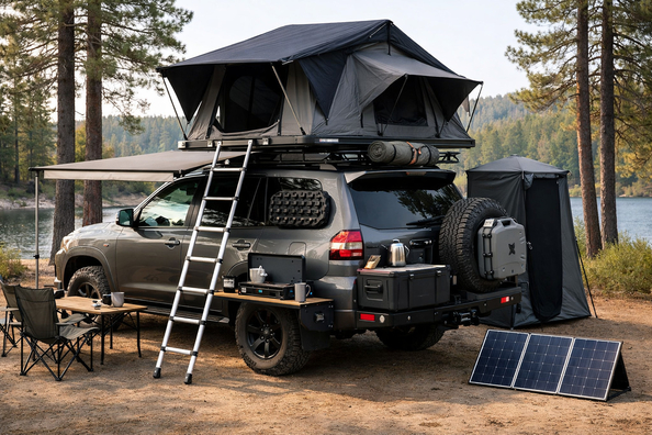What to add to your car for a weekend camping trip