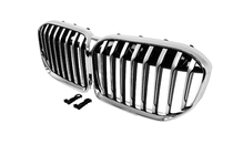 BMW 7 Series G11/G12 2015-2022 Kidney Grilles 1 Bar (2019-2022, Chrome) photo 4