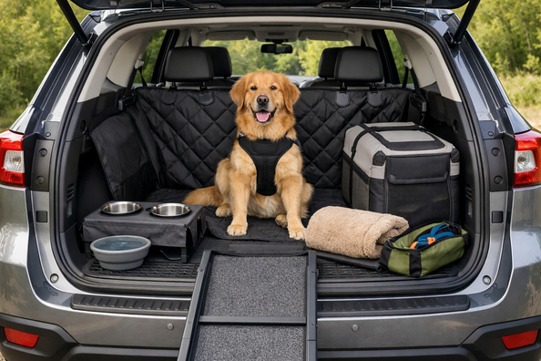 Car upgrades for trips with your dog: what truly helps