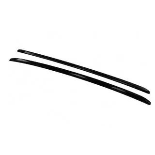 Integrated roof rails black OEM (Aluminum, adhesive mounting)