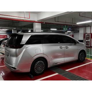 Integrated roof rails black OEM (Aluminum, adhesive mounting)