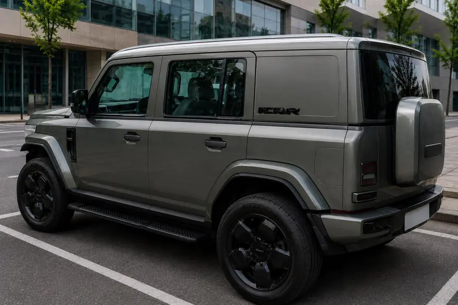ICar V23 OEM Gray Roof Rails (Aluminum) Image