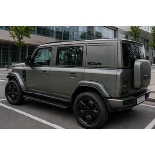 OEM Black Roof Rails (Aluminum)