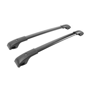 Black roof rack cross bars for OEM roof rails (Aluminum) photo 3