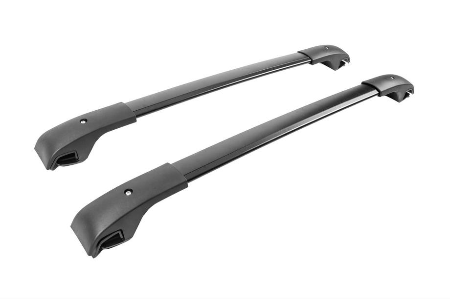 Jeep Cherokee KL 2013- Black roof rack cross bars for OEM roof rails (Aluminum) Photo 3