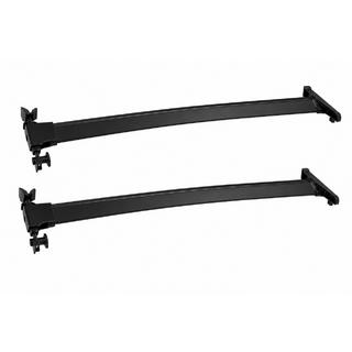 Black roof rack cross bars for OEM roof rails (Aluminum) Toyota Land Cruiser 200 2007-2021