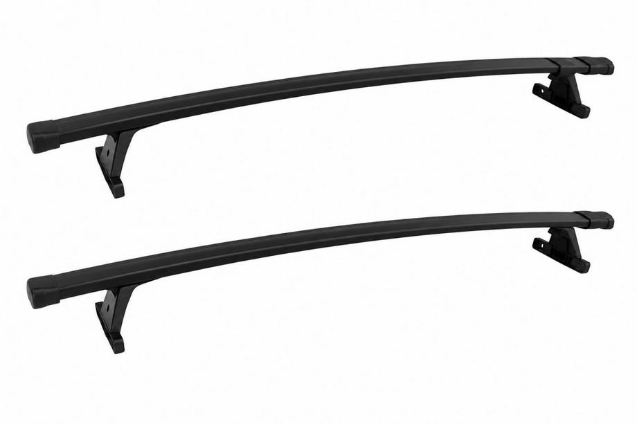 Chevrolet Equinox 2018-2025 Black roof rack cross bars for OEM roof rails (Aluminum) Photo 1