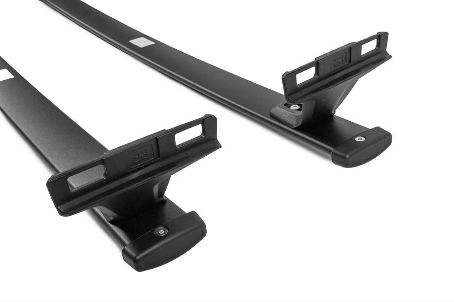 Chevrolet Traverse 2017- Black roof rack cross bars for integrated roof rails OEM (Aluminium) Photo 10