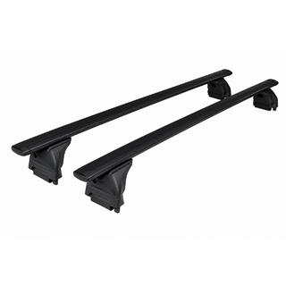 Roof rack cross bars black OEM (lockable, aluminum) Jeep Wrangler 2007-2017