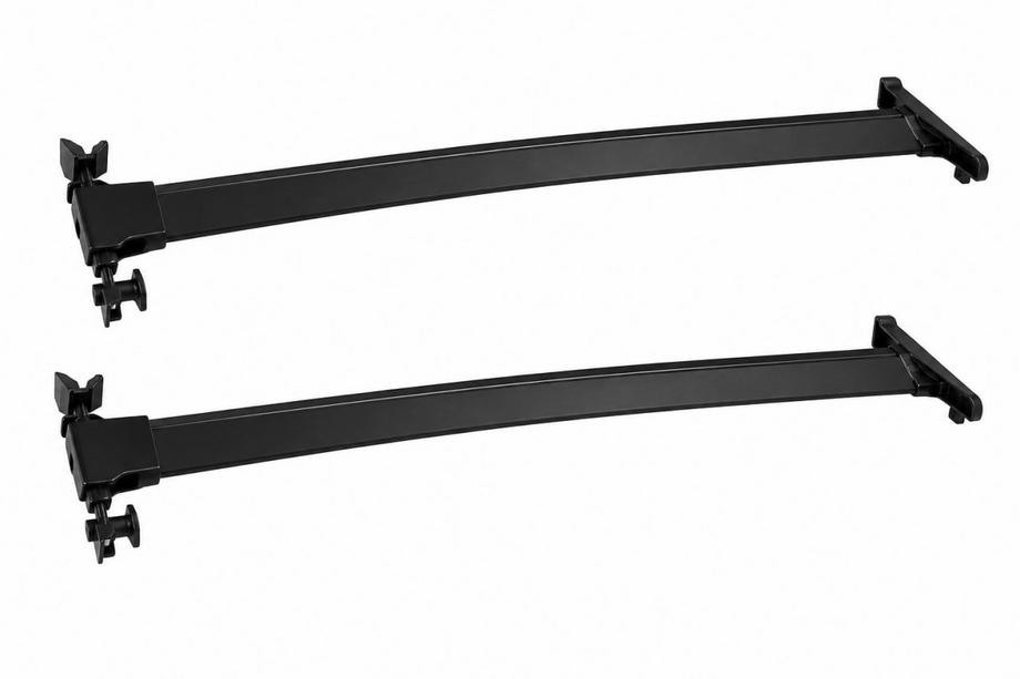 Subaru Ascent 2018- Black roof rack cross bars for OEM roof rails (Aluminum) Photo 1
