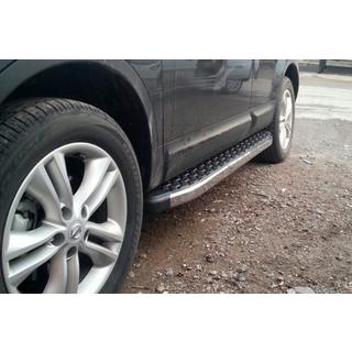 Side Steps BlackLine (2 pcs, Aluminum) Nissan Qashqai 2010-2014 photo 1