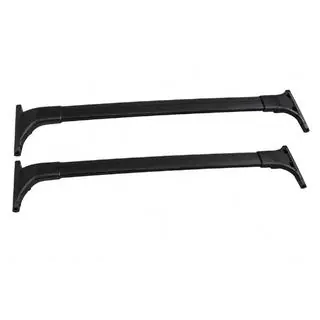 Black roof rack cross bars for integrated roof rails OEM (Aluminium)