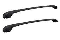 Volkswagen Atlas (Terramont) 2016- Black roof rack cross bars for OEM roof rails (Aluminum) photo 1