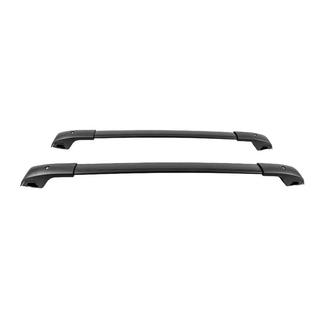 Black roof rack cross bars for OEM roof rails (Aluminum) Volkswagen Atlas (Terramont) 2016- photo 1