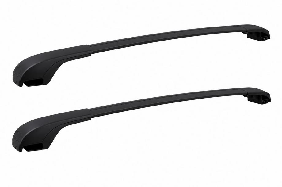 Volkswagen Tiguan 2016-2023 Black roof rack cross bars for OEM roof rails (Aluminum) Photo 1
