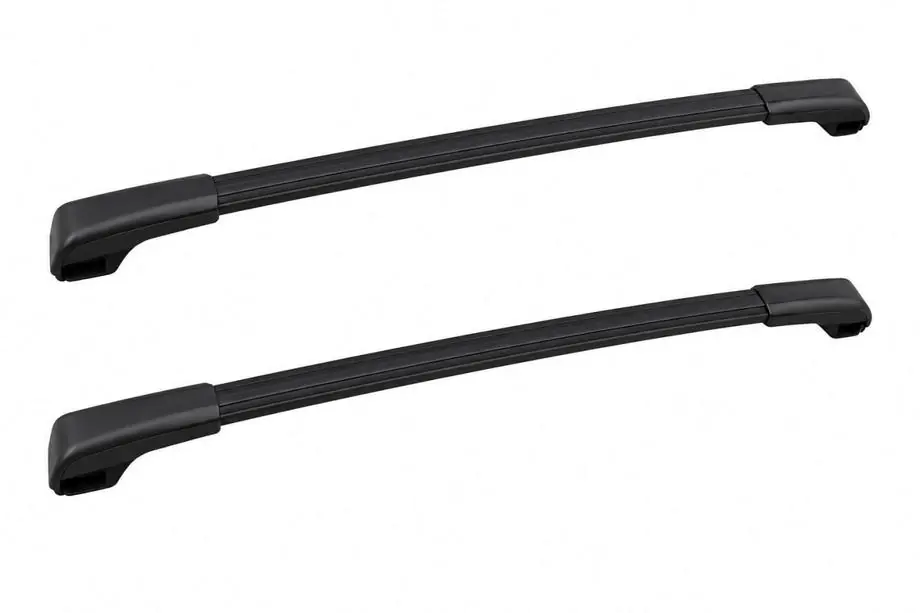Subaru Impreza 2011-2016 Black roof rack cross bars for OEM roof rails (Aluminum) Image
