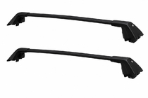 Ford Bronco Sport 2020– Black roof rack cross bars for OEM V2 roof rails (Aluminum) photo 1