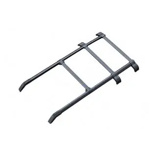 Roof rails with cross bars black OEM V2 (Aluminium)