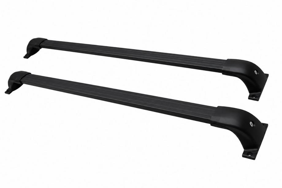 Chevrolet Tahoe 2020- Black roof rack cross bars for OEM roof rails (Aluminum) Image