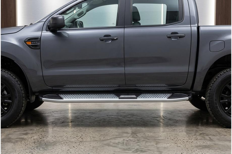 Mazda BT-50 2007-2012 Side Steps Mevsim Grey (2 pcs, Aluminum) Image