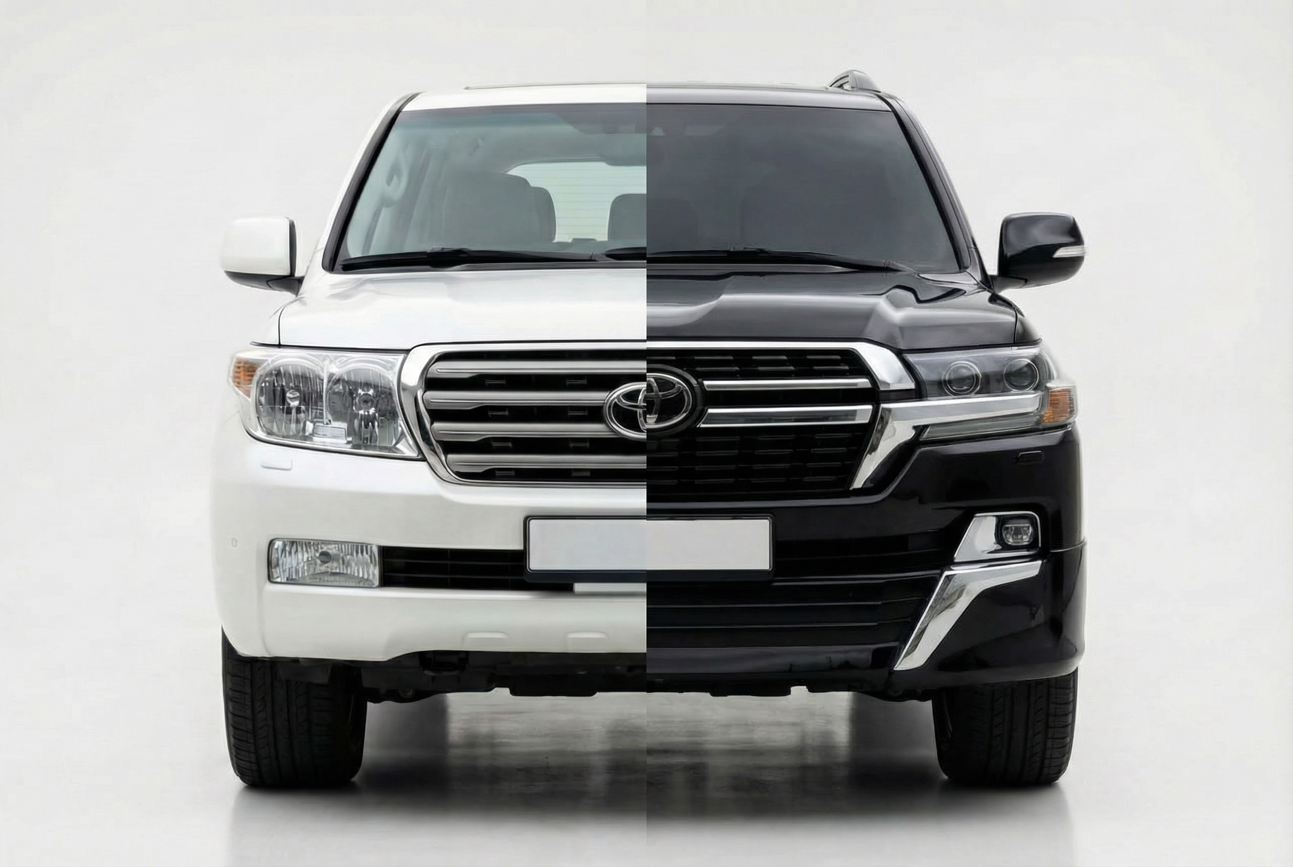 Toyota Land Cruiser 200 in 2021 Executive style: make an old LC200 look like the latest facelift