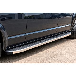 Side Steps BlackLine (2 pcs, Aluminum) Volkswagen T5 Caravelle 2004-2010 photo 1