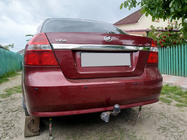Chevrolet Aveo T250 2005-2011 Rear Trim Stainless Steel photo 1
