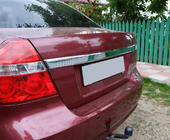 Chevrolet Aveo T250 2005-2011 Rear Trim Stainless Steel photo 2