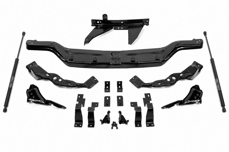 Lexus LX570/450d 2008-2022 U-channel, brackets, shock absorbers V2 (for 2016+) Image