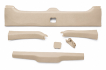 Lexus LX570/450d 2008-2022 Beige trunk trim set, rear section photo 1