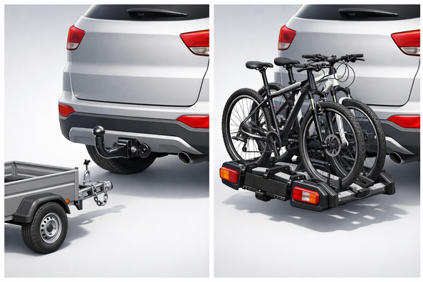 What to choose: tow bar for a trailer or for a bike rack