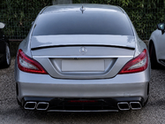 Mercedes CLS C218 2011-2018 Rear diffuser with chrome exhaust tips (2015-2018, GT63 Design) photo 2