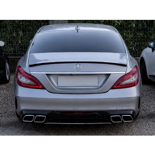 Rear diffuser with chrome exhaust tips (2015-2018, GT63 Design) photo 2