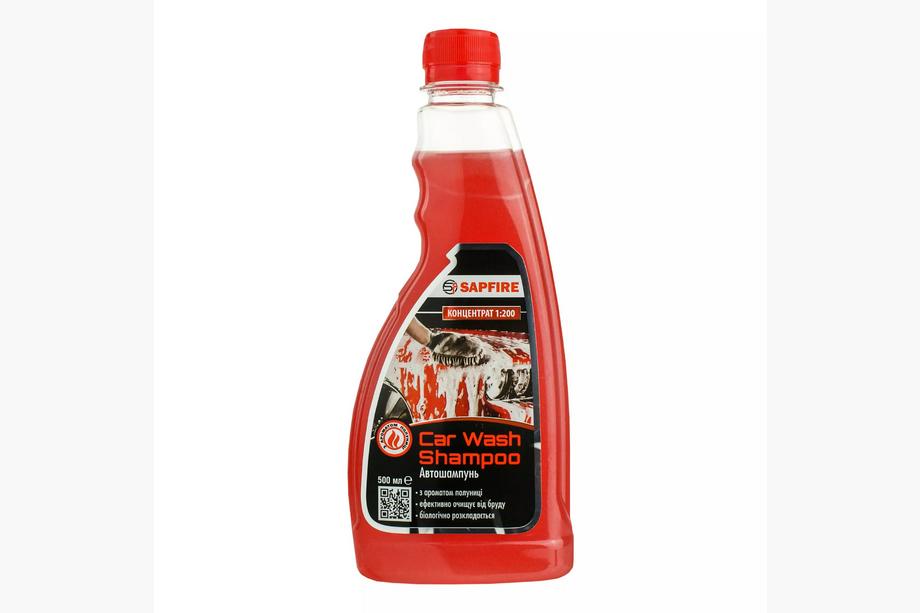 Car shampoo with strawberry scent 500 ml SAPFIRE Image