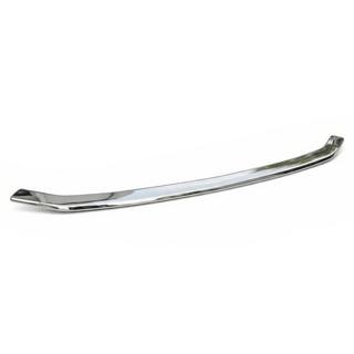 Front bumper protector trim (1 pc, stainless steel) photo 2