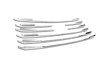 Ford Courier 2023- Chrome Grille Covers (8 pcs, Stainless Steel) photo 2