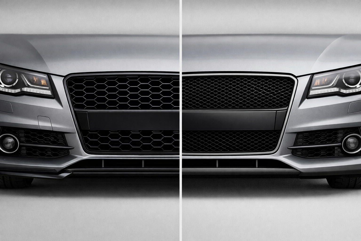 Tuning grille or stock grille with mesh: which is more practical