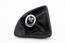 BMW 1 Series E81/E82/E87/E88 2004-2011 Gear shift boot + shift knob OEM V2 (leatherette) photo 1