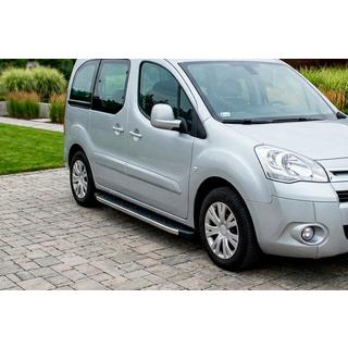Side Steps BlackLine (2 pcs, Aluminum) Peugeot Partner Tepee 2008-2018 photo 1