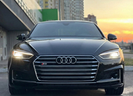 Audi A5 2016-2025 Front grille S-style (2016-2019, with chrome) photo 1