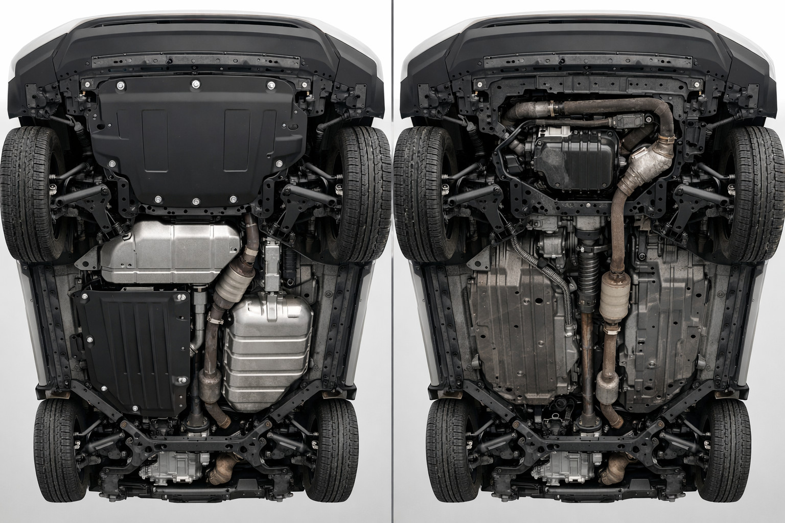 Which underbody protection to install first, and what can wait