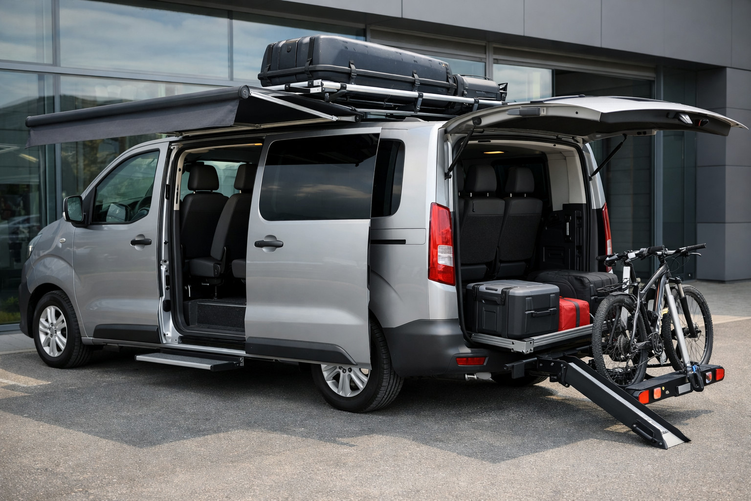 What to fit on a van for passenger entry and easy loading