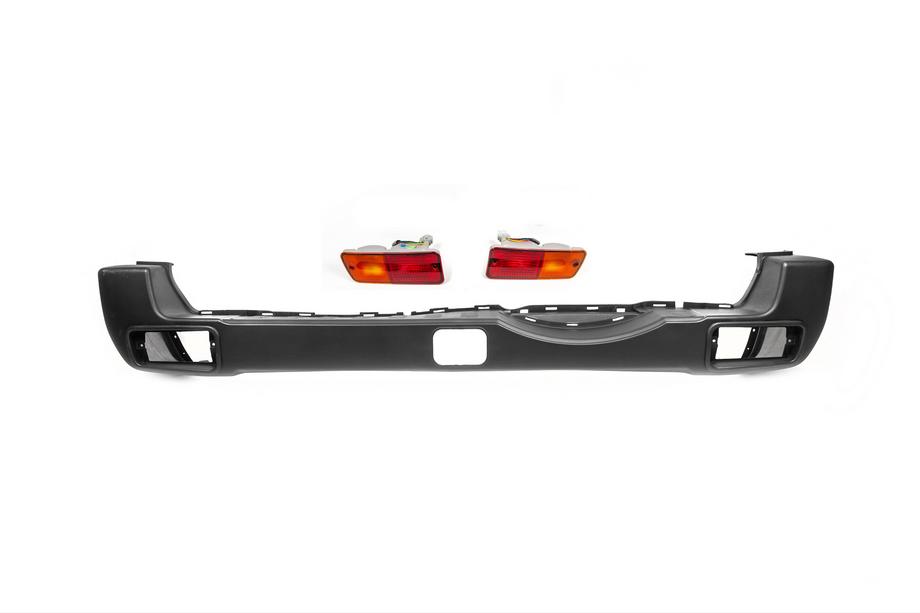 Nissan Patrol Y61 1997-2011 Rear bumper Safari (2004-2008) Image