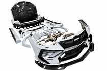 Lamborghini Urus 2018- MNSR DRY Carbon body kit set with exhaust system (for 2018-2022) photo 4