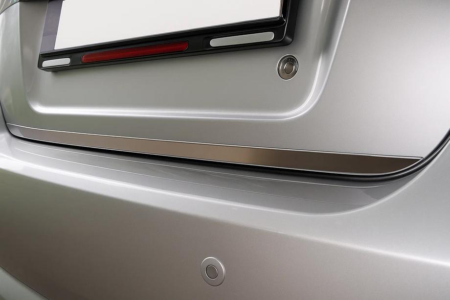 Chevrolet Aveo T250 2005-2011 Trunk Trim Stainless Steel Photo 1