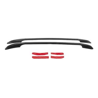 Black OEM roof rails (Aluminium, adhesive mounting) Kia Sorento II XM 2009-2014 photo 1