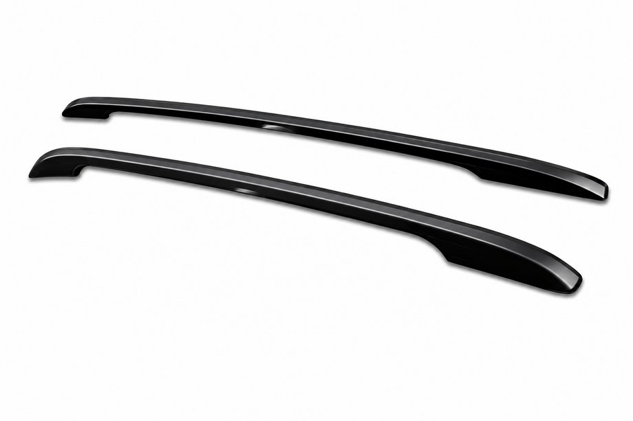 Kia Sorento II XM 2009-2014 Black OEM roof rails (Aluminium, adhesive mounting) Photo 1
